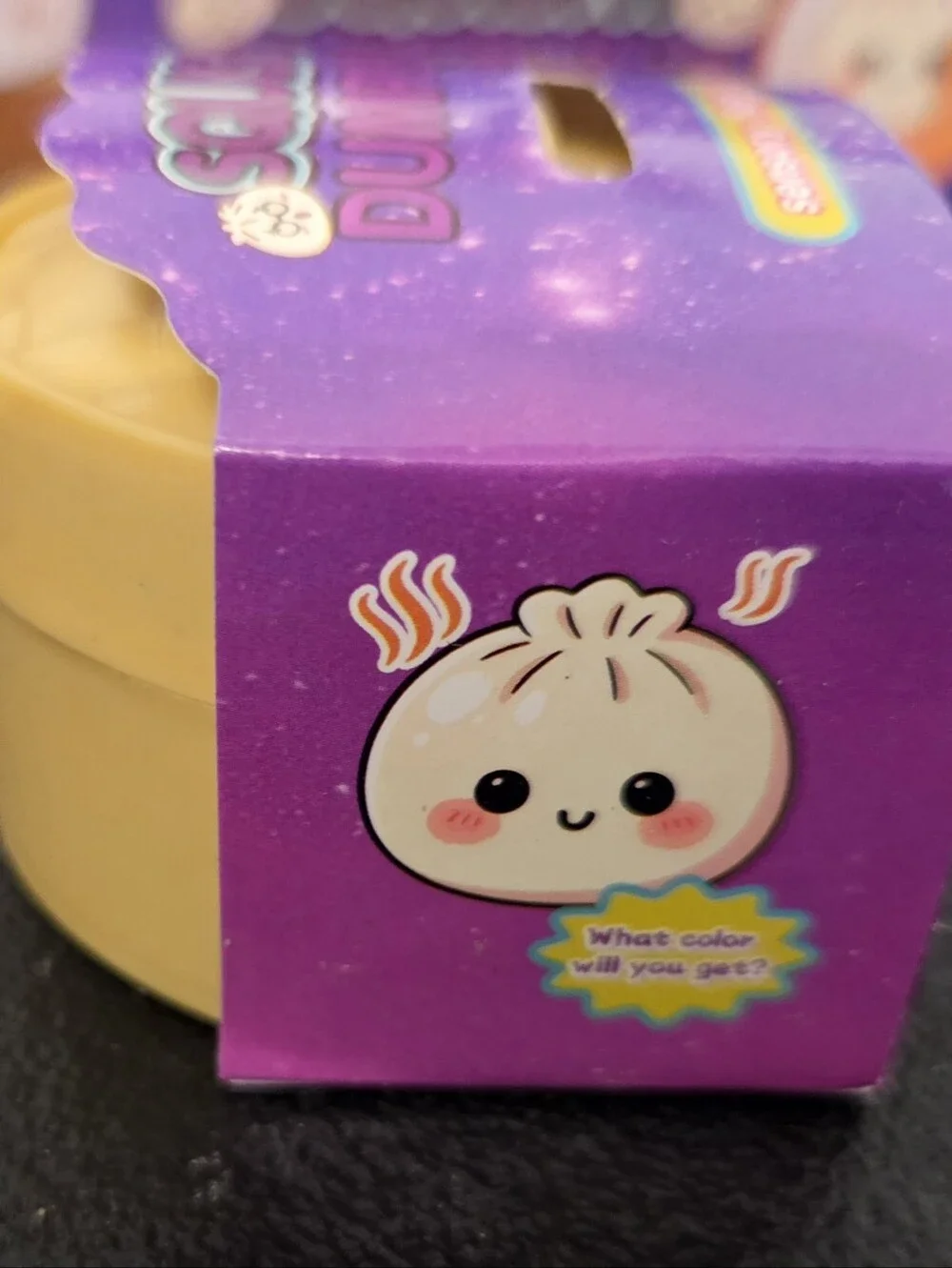 Squishy Mini Glitter Dumpling Mystery Fidget Toys Full Case of 12